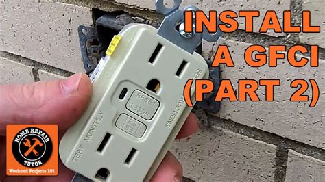 do they make gfci outlets that fit small metal boxes|self testing gfci outlet.